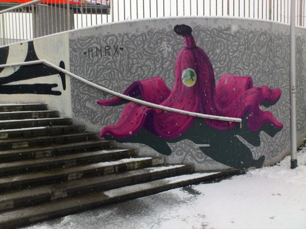 Graffiti beim Olympiastadion (Foto:©susannegurschler)