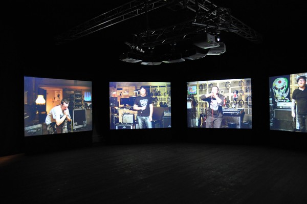 Hofgarten/Musikpavillon: Matt Stokes, Cantata Profana, Video-Ton-Installation 2010