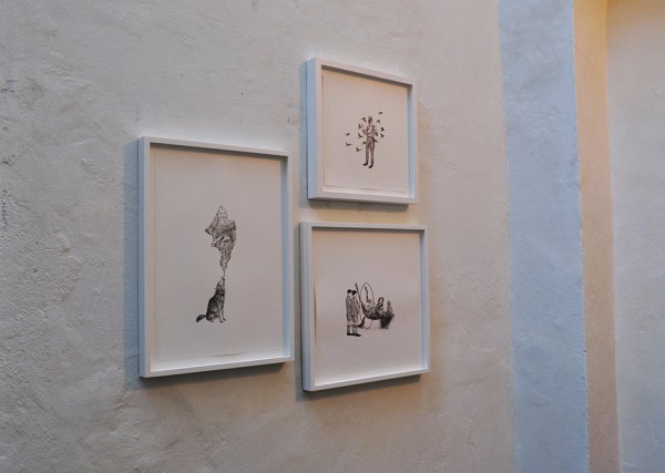 Galerie A4: Rachel Goodyear, Zeichnungen/drawings, 2013-2015