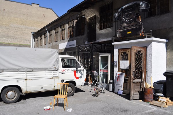 Upcycling Studio in der Maria-Theresien-Straße